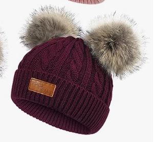 Double Pom Children's Beanies