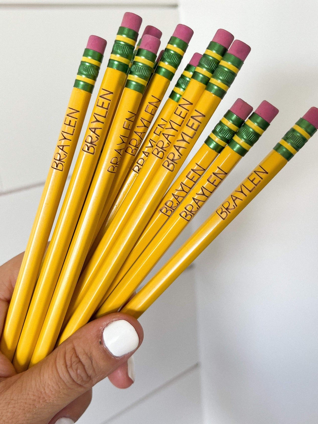 Engraved Pencils