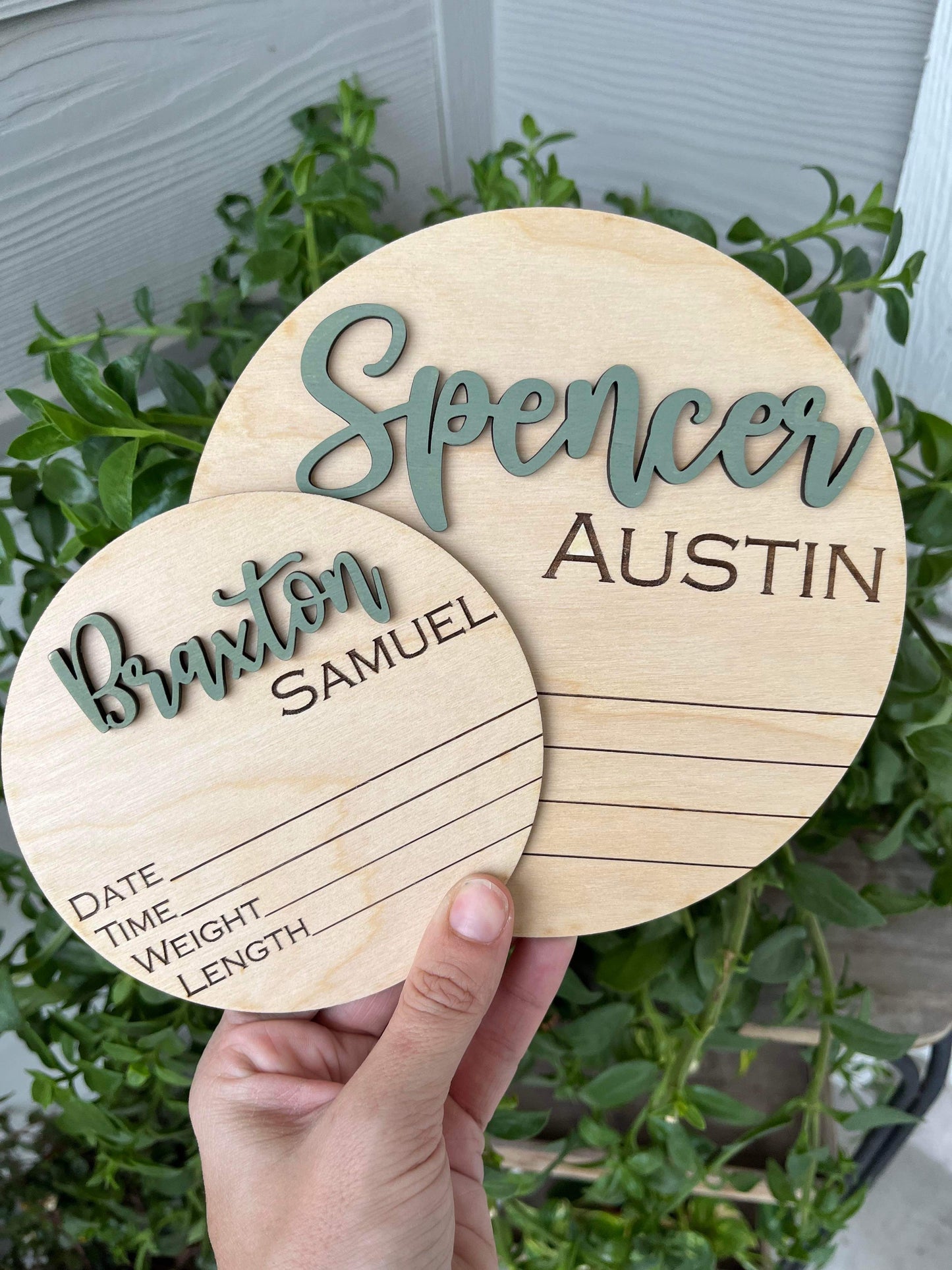 Birth Announcement Round